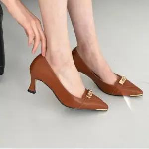 토오픈 미들힐 샌들 여자구두 웨지힐 구두 펌프스힐