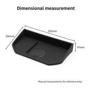 호환 2024-2025 토요타 랜드크루저 프라도 J250 LC250 센터 스크린 후면 수납함 자동차 대시보드 트레이 액