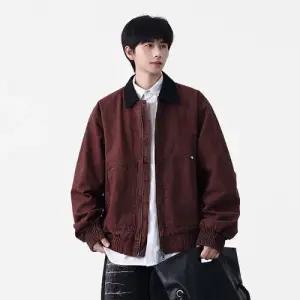 슬램덩크 남친 가을 봄 빈티지 해링턴 점퍼 코트 바람막이 워싱 자켓 HO3