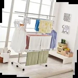 옷걸이 이동 접이식 빨래 건조대 특대형