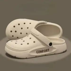 샌들 공용 통기성 슬리퍼 편한 컴포트 실내외 EVA 남녀 방수 여름 신발 통굽 커플