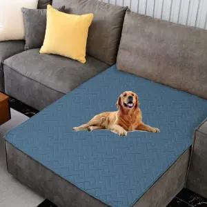 퓨기텍스 방수 강아지 침대 커버 소파 반려동물 미끄럼 방지 고양이 매트 패드 담요 의자 리클라이너 가구