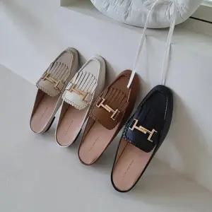 블로퍼 여성샌들 스틸레토 슬리퍼 로퍼 여성뮬슬리퍼