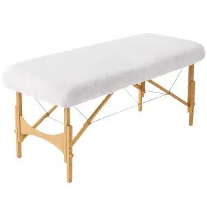 이노비오 일회용 맞춤 마사지 테이블 시트 30팩 헤비 듀티 탄성이 있는 부직포 침대 커버 미용실용 통기성