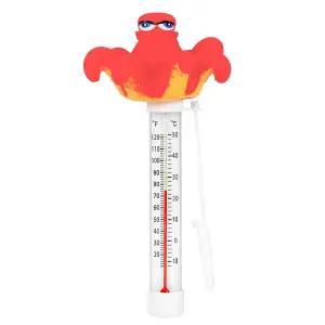 XY-WQ 플로팅 풀 온도계 스트링으로 수온을 쉽게 읽을 수 있는 대형 사이즈 - 수영장 스파 온수 욕조