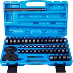 다유안 52 in 1 커스텀 부싱 드라이버 세트 변속기 제거 휠 액슬 베어링 레이스 및 씰 설치 도구 키트