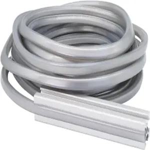 BLCCLOY 6미터 1010 2020 알루미늄 압출 T 슬롯 커버 씰 더스트 스트립 브래킷 삽입 채널 필러 6mm 80 20