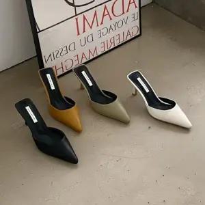 스틸레토 여성뮬슬리퍼 뮬 여성블로퍼 로퍼 여성샌들