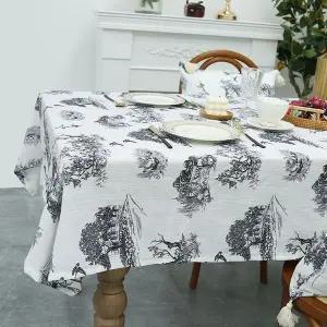 이시아르 린넨 사각 테이블보 식탁보 식탁덮개