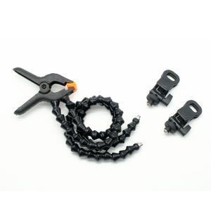 호환 Macroshot 곤충을위한 더블 매직 암 클램프 클립 꽃 매크로 사진 도구 50cm 길이