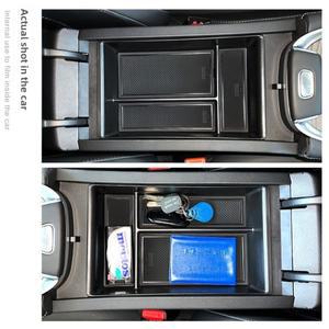 호환 체리 EBRO S700 2024 2025용 ABS 블랙 암레스트 수납함 중앙 제어 차량 정리 액세서리