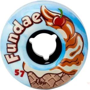 목시 스케이트 - 펀대 야외 롤러 휠 57mm x 34mm 4팩