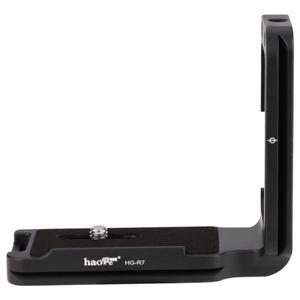 호환 Haoge 캐논 EOS R7 카메라용 HG-R7 L 브래킷  아르카 스타일 호환 퀵 릴리스 플레이트