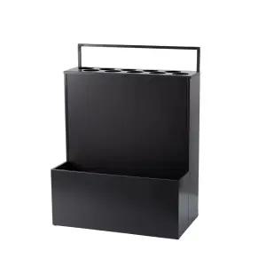 업소용 우산꽂이 카페 보관함 현관 철제 거치대 우산통 모던