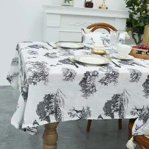 이시아르 린넨 사각 테이블보 식탁보 식탁덮개