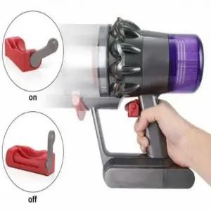 무선 청소기 손가락 트리거 잠금 장치