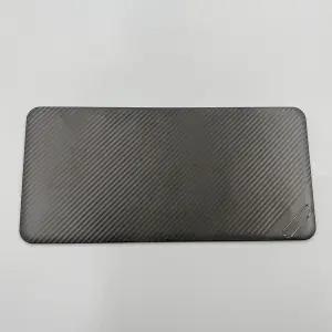 New 2DS XL/LL 콘솔용 표면 상단 커버 케이스 전면 패널 쉘 교체 부품 (블랙)