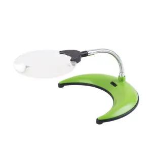 LED 조명 스탠드형 돋보기 확대경 2배 4배 거치