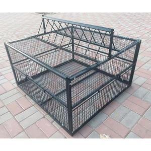 비둘기 케이지 접이식 튼튼한 철망 날림장