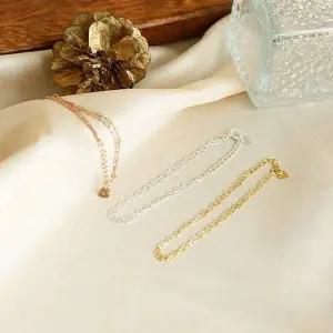 (실버) 모나미 체인 팔찌