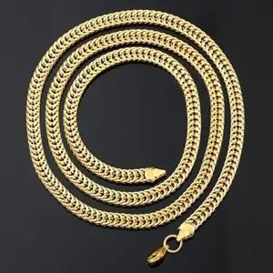 골드 볼드 꼬임 체인 목걸이 연말룩