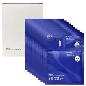 미라클하우스 숨 37 숨37도 워터풀 마린 릴리프 젤 마스크 3STEP KIT 10매 742989