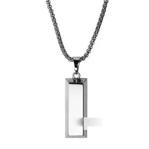 힙합스타일 금괴 펜던트 목걸이