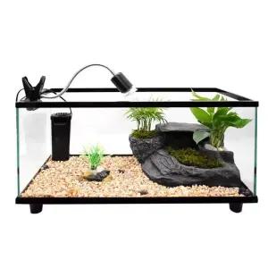 거북이 어항 반수생 안깨지는 사각 대형 키우기 이동식