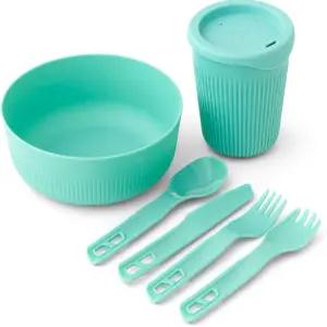 바다에서 정상으로 가는 통로 1인용 캠핑 식기 세트 그릇 컵 식기류