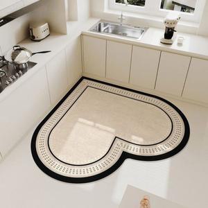 주방바닥매트 대형 미끄럼방지 클리닝 발매트 욕실 싱크대 카펫 부엌