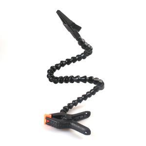 호환 (pf) kuangren 66cm 매크로 클램프 회전 접이식 사진용 조정 곤충 꽃 매직 암 클립 도구