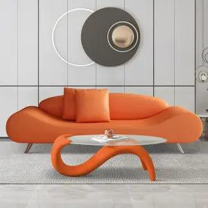 디자인 쇼파 벤치 거실 구름 웨이브 소파 체어 라운지