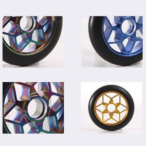 1PC 110mm 스쿠터 바퀴 베어링 교체 호환   알루미늄 내마모성 스턴트 부품 고스판 킥