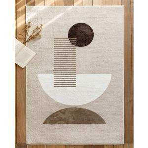 거실카페트 북유럽 스타일 바닥 보온 매트 카펫 100x200 카페트 대형 겨울러그