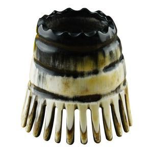 천연 소뿔 괄사 마사지기 경락 포인트 빗 헤어