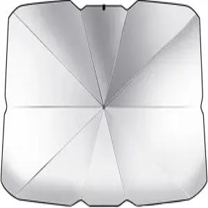 ZIMISI 자동차 앞유리 자외선 차단 및 냉각 SUV용 단열 보호 우산 세단(대형)을 위한 51인치 x 30인치 전면