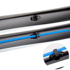 30/60PCS 자전거 C 형 버클 플라스틱 브레이크 라인 시프트 케이블 클램프 가이드 C클립 U 자형 스냅 악세