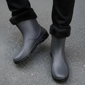 방한화 남성 작업화 남자 장화 레인부츠 기모부츠 스노우 헬프그린
