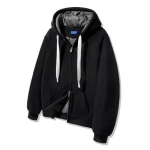 누빔DELUXE 앨빈클로 퀄티드 인사이드 패딩 무지 후드집업 DLX3107 4 COLOR - MULTI 937712