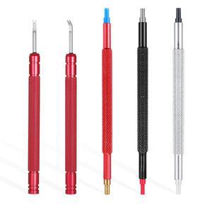 소크라테스식 5PCS 시계 손 수리 도구 키트, 핸드 프레셔 푸셔 피팅 세트, 프레스 링크 제거 도구, 레버 미닛 초침 제거용 세트