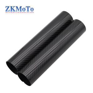 범용 호환바이크 오토바이 160mm260mm 카본 전면 충격 흡수 장치 보호 커버 KTM 혼다  가와사키 스즈키 등