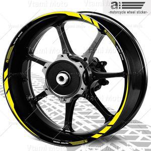반사 바이크 오토바이 휠 스티커 림 데칼 17 인치 Aprilia RS 457 Tuono 660 1100 RSV4 125 GPR 150 250 Sh