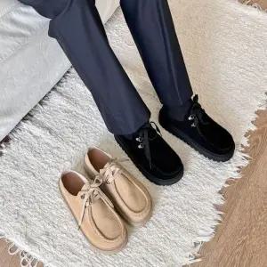 겨울 2컬러 멋스러운 블로퍼 남성 가을 스웨이드 뮬