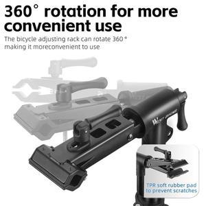 접이식 수리 스탠드 알루미늄 합금 유지 보수 프레임 조정 가능한 보관 주차 랙