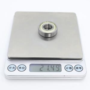 미니어처 R8 ZZ 볼 베어링 12.7x28.575x7.938mm 10개 인치