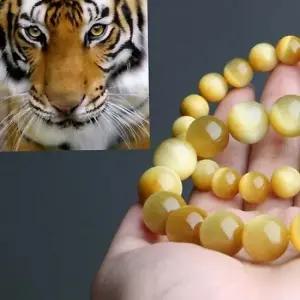 옐로우 아이 건강 호안석 타이거 6mm 천연원석 팔찌 천연석팔찌 비즈팔찌 탄생석팔찌 건강팔찌 오닉스팔찌