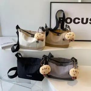 멀티 포켓 파우치 구성 컴팩트 수납 데일리 크로스백 6SS