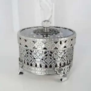 퀸즈주석 엔틱 보석함(소) 장식품 보석함 소품 액세서리 인테리어소품