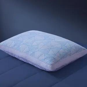 팍사보파 파쇄 메모리 폼 쿨링 부드러운 대나무 비스코스 베개 퀸 사이즈 측면 등 또는 위 침목을 위한