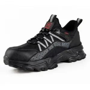 필수 작업화 보온 블랙 경량안전화 겨울용 수입